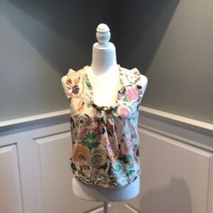 Anthropologie Leifsdottir Silk Top